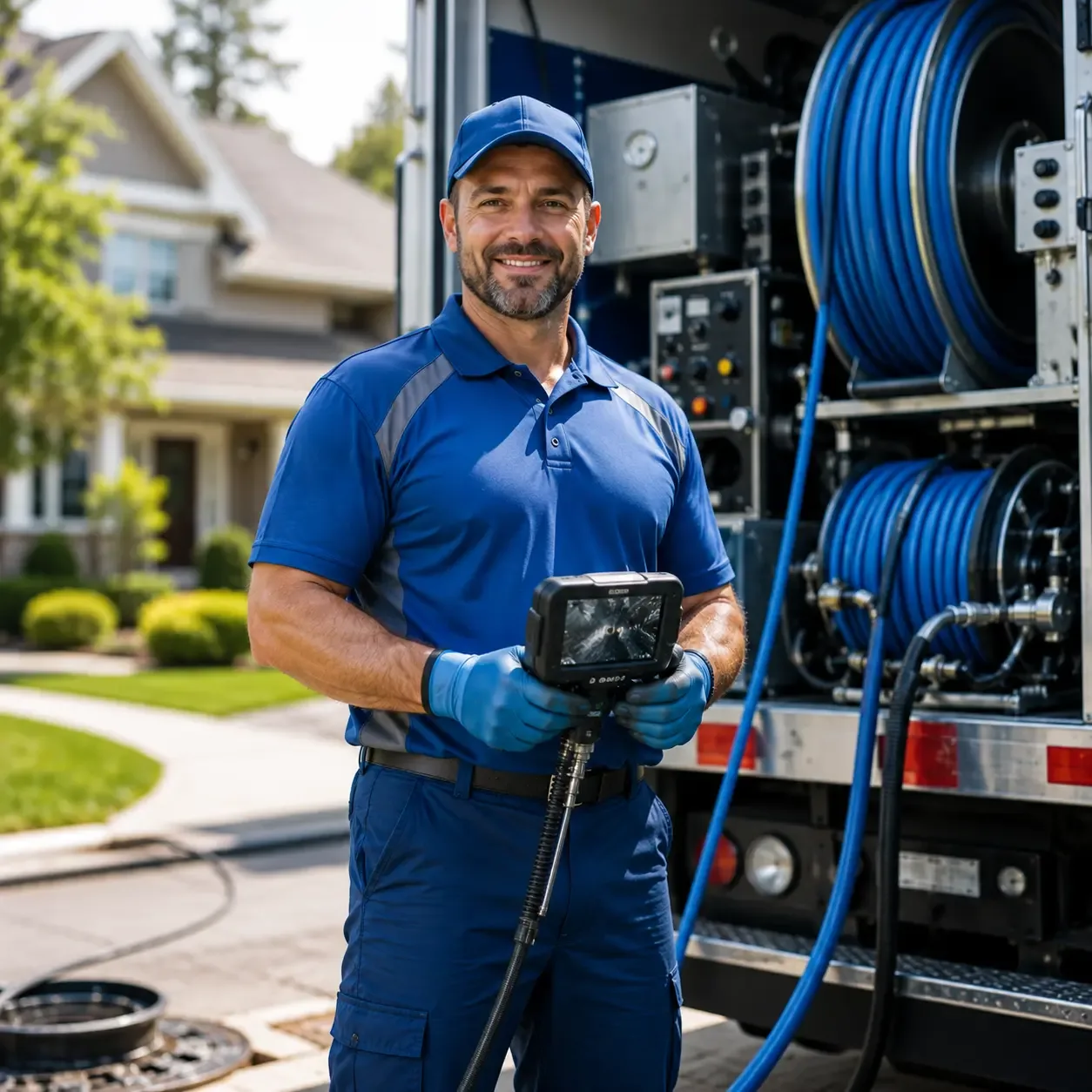 Local outdoor drain cleaning specialists in Wadsworth, TX